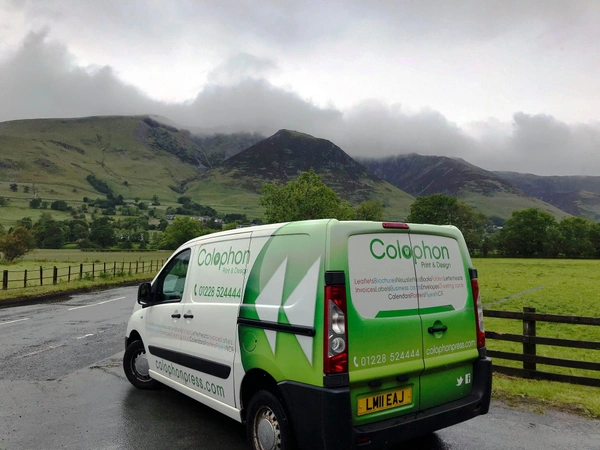  Colophon Van