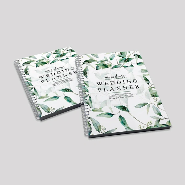 A Size - Long Edge - Wiro Bound Booklet